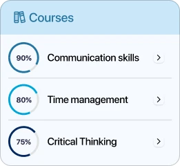 Training course list and evaluations